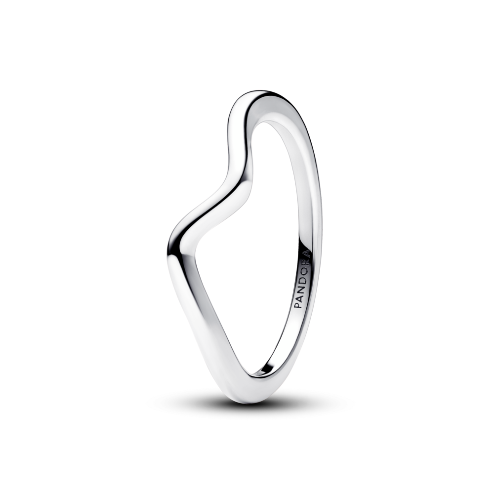 Nhẫn Pan Timeless Bạc Gợn Sóng