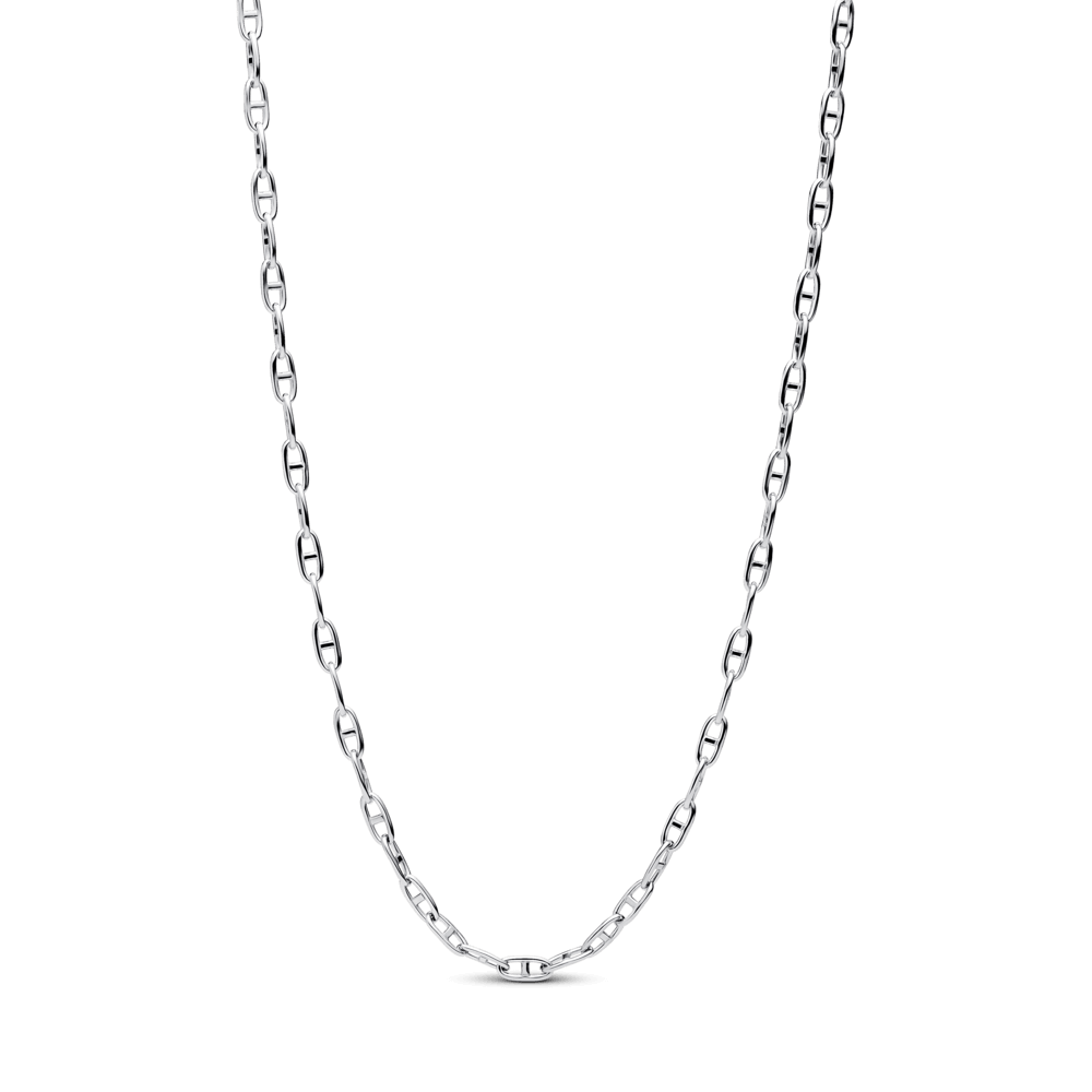 Dây Chuyền Pan Bạc Khóa Mắt Xích Nhỏ